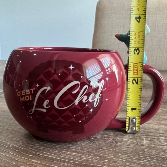 Disney/Pixar "C'est Moi Ze Chef" 12oz Stoneware Ratatouille Remy Epcot Mug - Picture 6 of 7